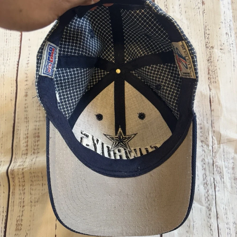 Vintage 90's NFL Dallas Cowboys Bundle T-shirt And Cap. - Picture 7 of 12